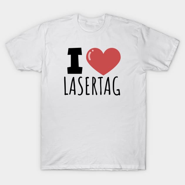 I love lasertag T-Shirt by maxcode